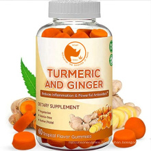 High Potency Anti-Inflammatory Turmeric Gummies Curcumin with Ginger  Bioperine CBD For Maximum Pain Relief